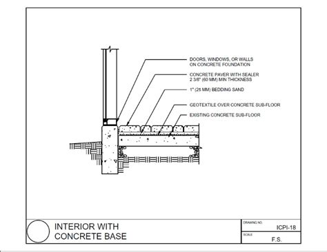 Section Detail Drawing Architectural Drawing Detail A