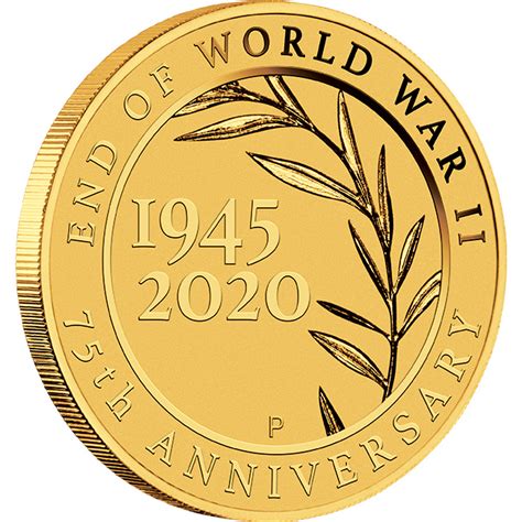 End Of Wwii 75th Anniversary 2020 05g Gold Coin Presented By The