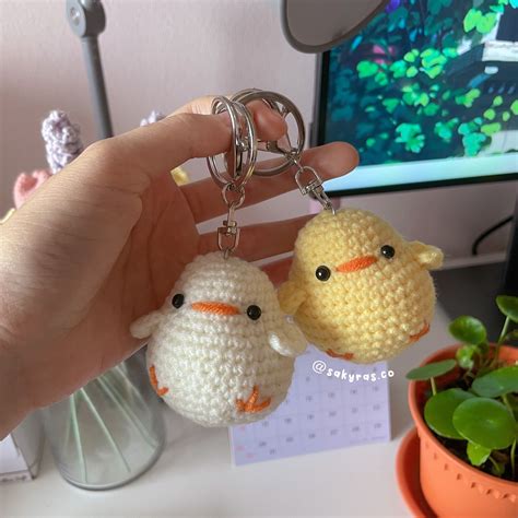 Chubby Duck Crochet Plush Chonky Duck Amigurumi Etsy