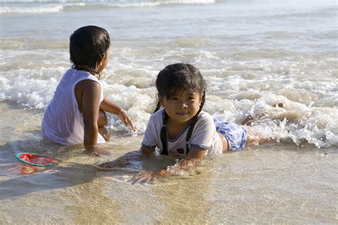 Kids In Water At Beach Ck Public Health