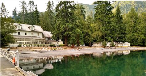 Accommodations At Lake Crescent Lodge Olympic National Park And Forest Wa