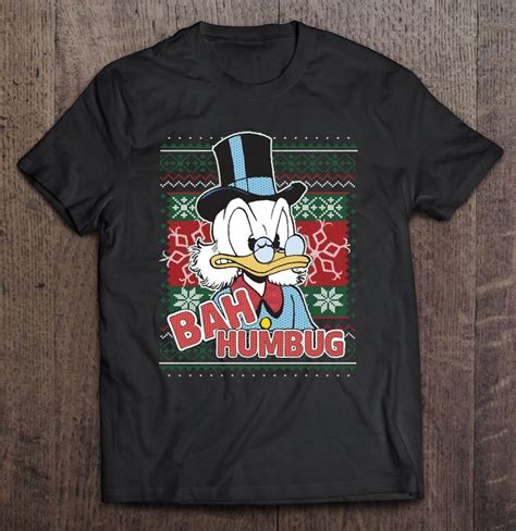 Christmas Scrooge Mcduck Bah Humbug