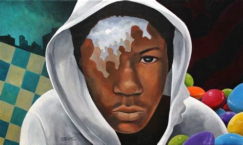 Skittles And Iced T Trayvon Martin Acrylic On Canvas Artist