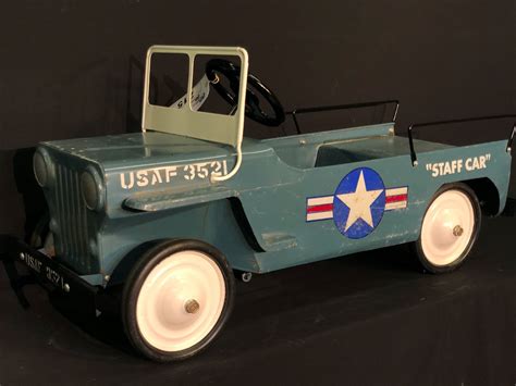 Hamilton Air Force Jeep Pedal Car