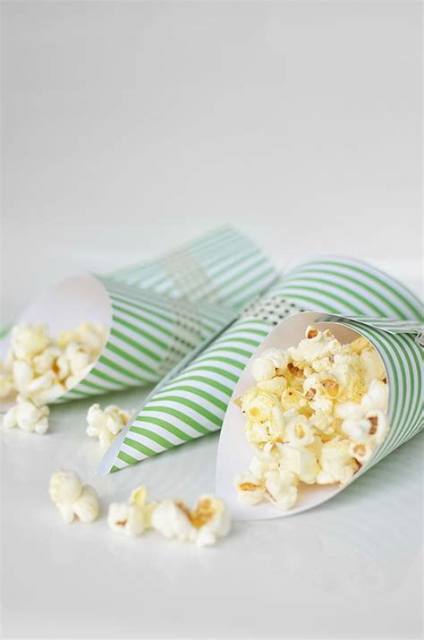 Chipotle Popcorn Easy Paper Cones Popcorn Cones Paper Cones