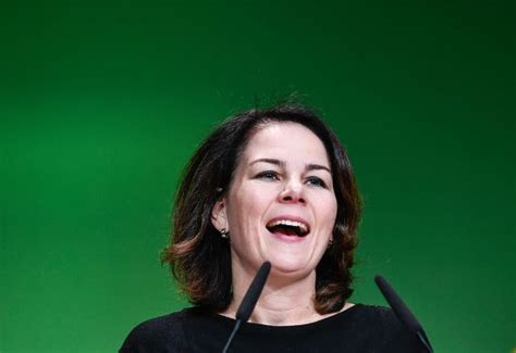Germanys Greens Party Coleader Annalena Baerbock Editorial Stock Photo