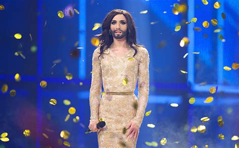 drag performer conchita wurst wins eurovision