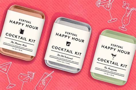 Each virtual happy hour can take on the flavor of the group. W&P Design Virtual Happy Hour Cocktail Kits: Thrillist ...