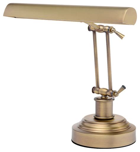 Inc Led Piano Desk Lamp Antique Brass View In Your