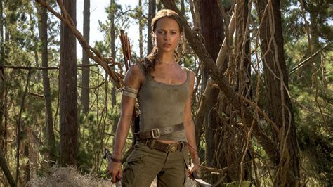 Alicia Vikander S Lara Croft Body Shamed As Tomb Raider Hits Video