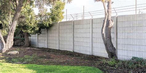 Precast Concrete Security Fences And Walls American Precast