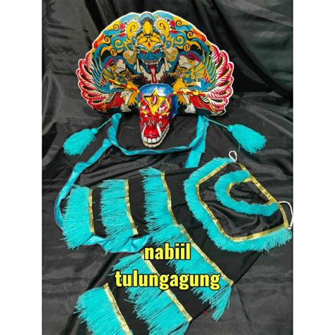 Jual Barongan Devil Spon Dihiasi Gondel Celana Barongan Shopee Indonesia