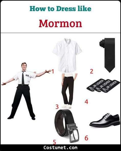Mormon Costume For Cosplay And Halloween 2023