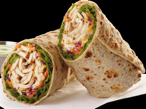 Grilled Chicken Cool Wrap Without Dressing Nutrition Facts Eat This Much