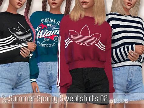 Pinkzombiecupcakes Summer Sporty Sweatshirts 02mesh Required