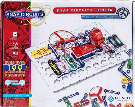 Elenco Snap Circuits Jr Sc 100 Electronics Exploration Kit Over 100