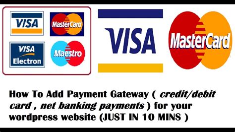 How to add credit card as payee cibc. How to add payment gateway (CREDIT/DEBIT CARDS , NET BANKING) wordpress woocommerce payment gateways