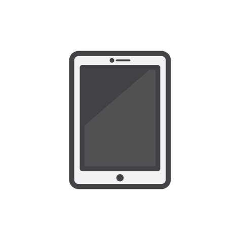 Illustration Of Digital Tablet Icon Download Free Vectors Clipart