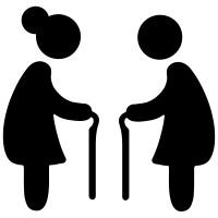 Elderly People Icon Free Png Svg Noun Project