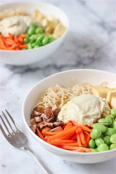 Creamy Cashew Noodle Bowl For Two Exploring Healthy Foods