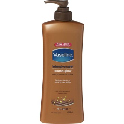While there are a lot of misconceptions about what. Vaseline Intensive Care Cocoa Glow Body Lotion 400mL | BIG W