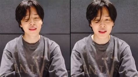 Bts Jimins Latest Livestream Caught His Adorable Gestures Check Out