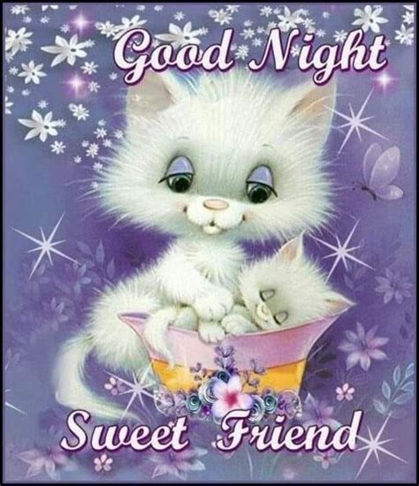 Good Night Sweet Friend Pictures Photos And Images For Facebook