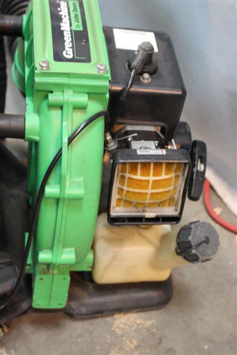 John Deere Green Machine 4800bp Backpack Blower Property Room