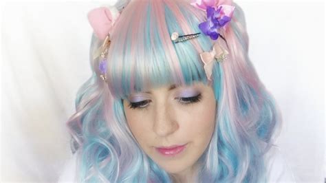 kawaii pastel makeup tutorial youtube
