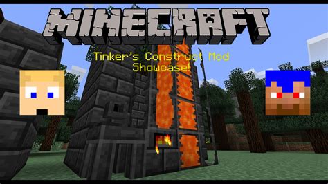 Minecraft Mod Showcase Tinkers Construct Youtube