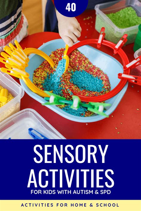 Sensory Activities For Autistic Children