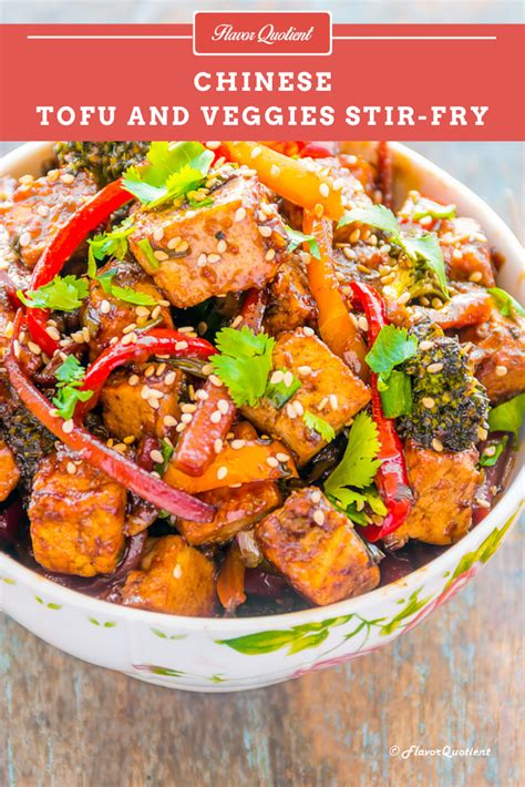 Chinese Stir Fried Tofu Video Recipe Flavor Quotient