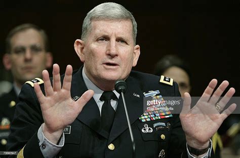 Us Army Chief Of Staff Gen Peter Schoomaker Testifies Before The
