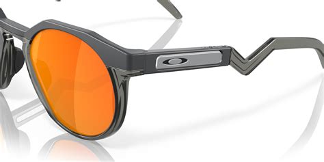 hstn low bridge fit prizm ruby lenses matte carbon frame sunglasses oakley® us