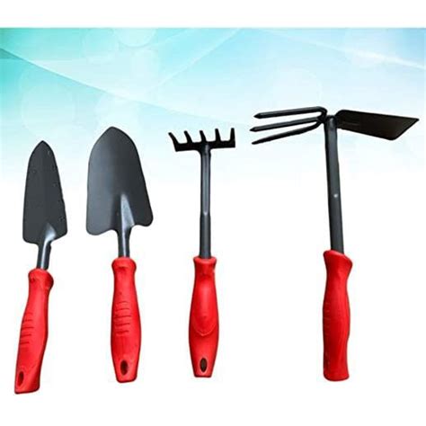 Shop Yardwe 4pcs Small Hand Gardening Tools Set Metal Shovels Rakes