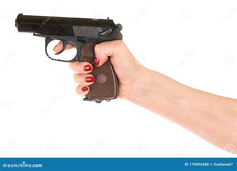 Holding A Revolver