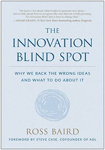 Pdf The Innovation Blind Spot Why We Back The Wrong Ideasand What To