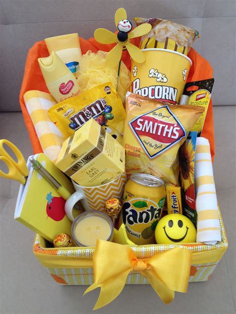 Maybe you would like to learn more about one of these? Box of Sunshine | Sunshine gift, Christmas gift baskets ...