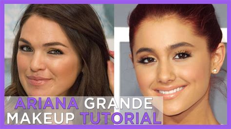 Ariana Grande Makeup Tutorial Celebrity Transformations With Sharzad