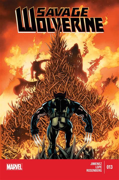 Read Online Savage Wolverine Comic Issue 13