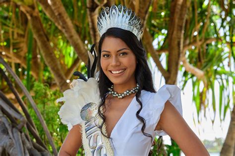 Herenui Tuheiava Miss Tahiti 2022 Je Suis Le Fruit Dun Métissage