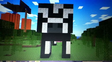 Minecraft Giant Cow Made In And By Creative Mode And Flipflop14 Youtube