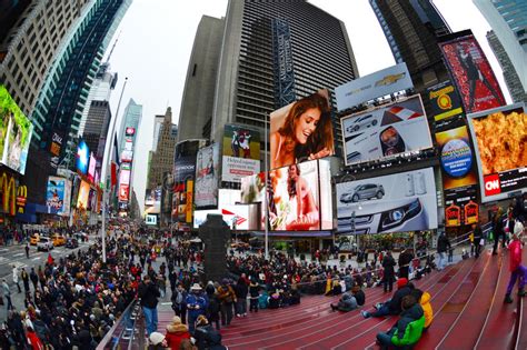 Times Square In New York City Ny Usa Editorial Stock Photo Image Of