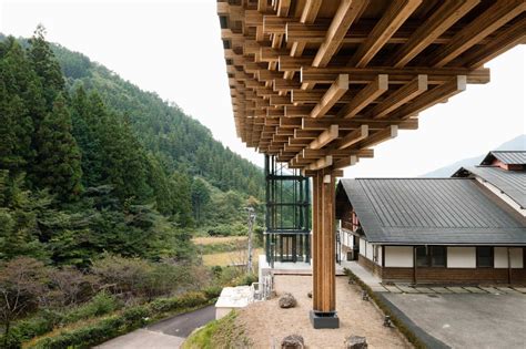 Yusuhara Wooden Bridge Museum Kengo Kuma And Associates