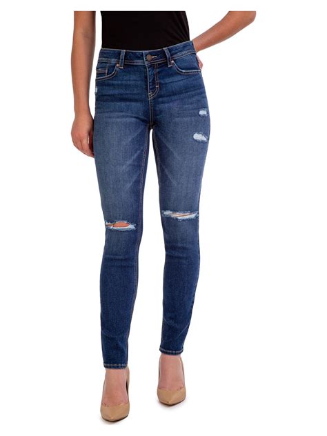 Jordache Women S Mid Rise Skinny Jeans