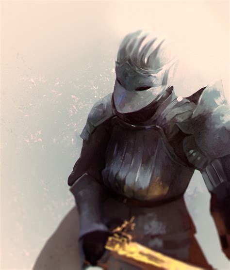 A young knight surrounded by slave soldiers near the anteport of the boletarian royal castle. knt666: " ostrava of boletaria(and my princess-waifu ...