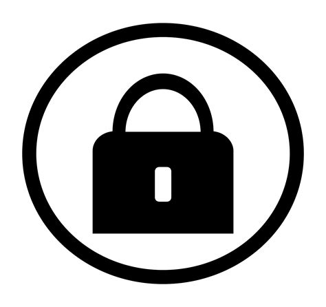 15 Locked Computer Icon Clip Art Images Computer Lock Clip Art