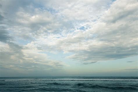 Light Blue Sky Over The Ocean Stock Photo Image Of Edge Clean 69542516