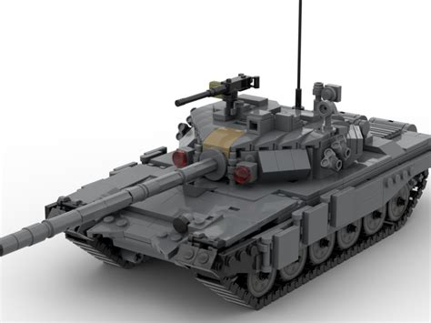 Lego Moc T 90a V2 Tank By Gunsofbrickston Rebrickable Build With Lego