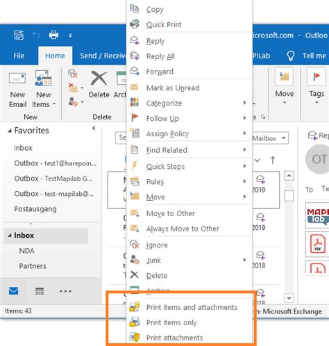 How To Print Emails And Attachments From Outlook The Basic Useful